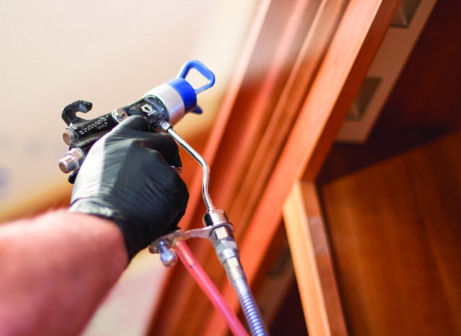 Door Spray Painting Service inc uPVC Doors | Haywood Coatings Ltd